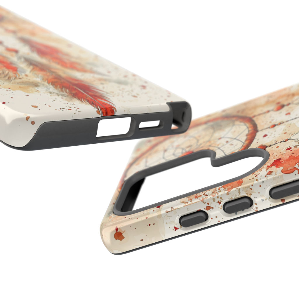 Dreamcatcher Tough Samsung Galaxy Case | Watercolour Feather