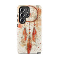 Dreamcatcher Tough Samsung Galaxy Case | Watercolour Feather