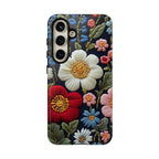 Floral Embroidered Garden Samsung Galaxy Case