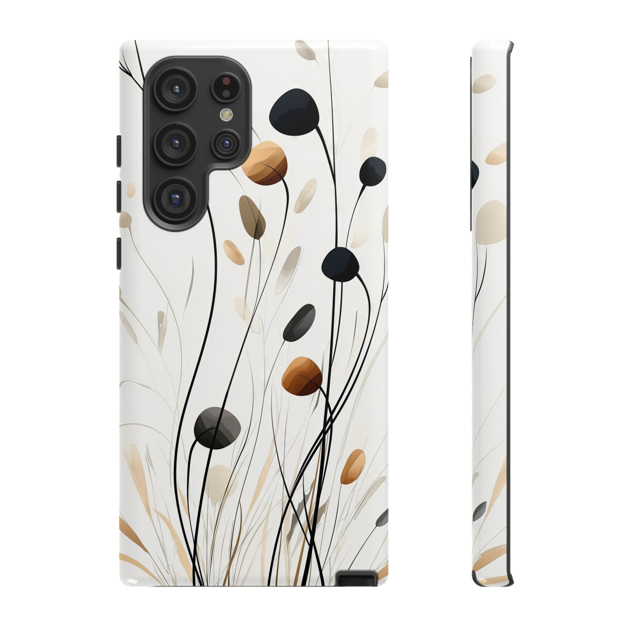 Floral Breeze Tough Samsung Galaxy Case | Neutral Botanical
