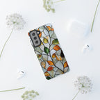 Stained Glass Autumn Leaves Mosaic Samsung Galaxy S Case