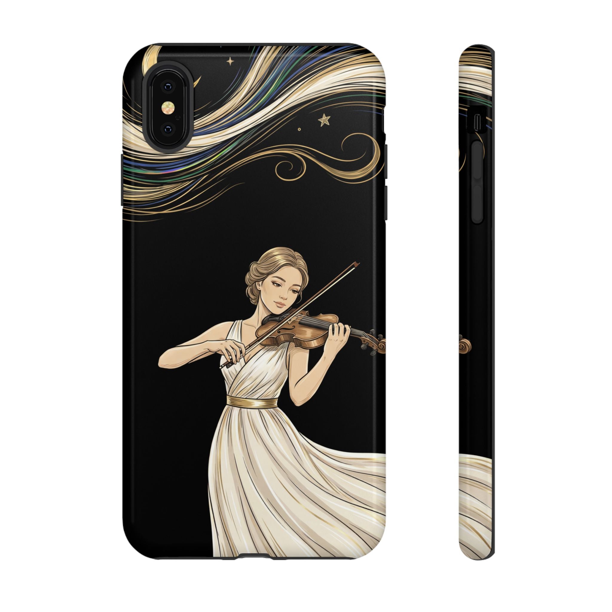 Violinist iPhone Case | Elegant Classical Musicist Design