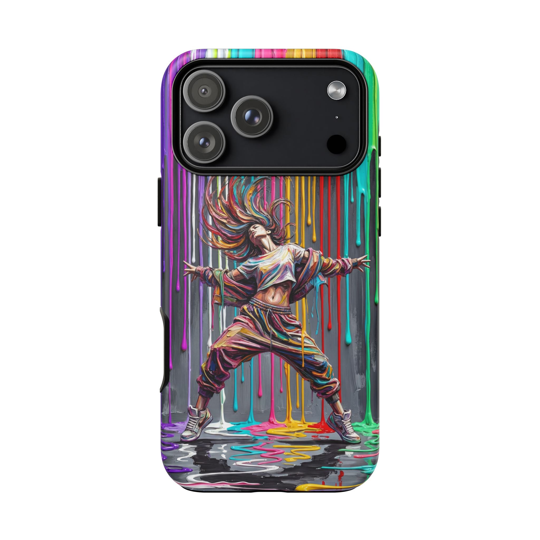 iPhone Case | Colorful Street Dance Drip Design