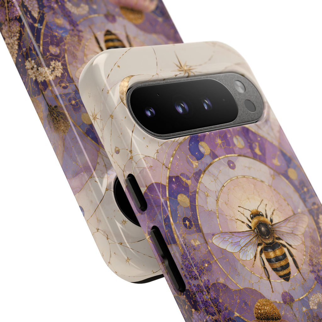 Honey Bee Google Pixel Phone Case | Botanical Bee Phone Case