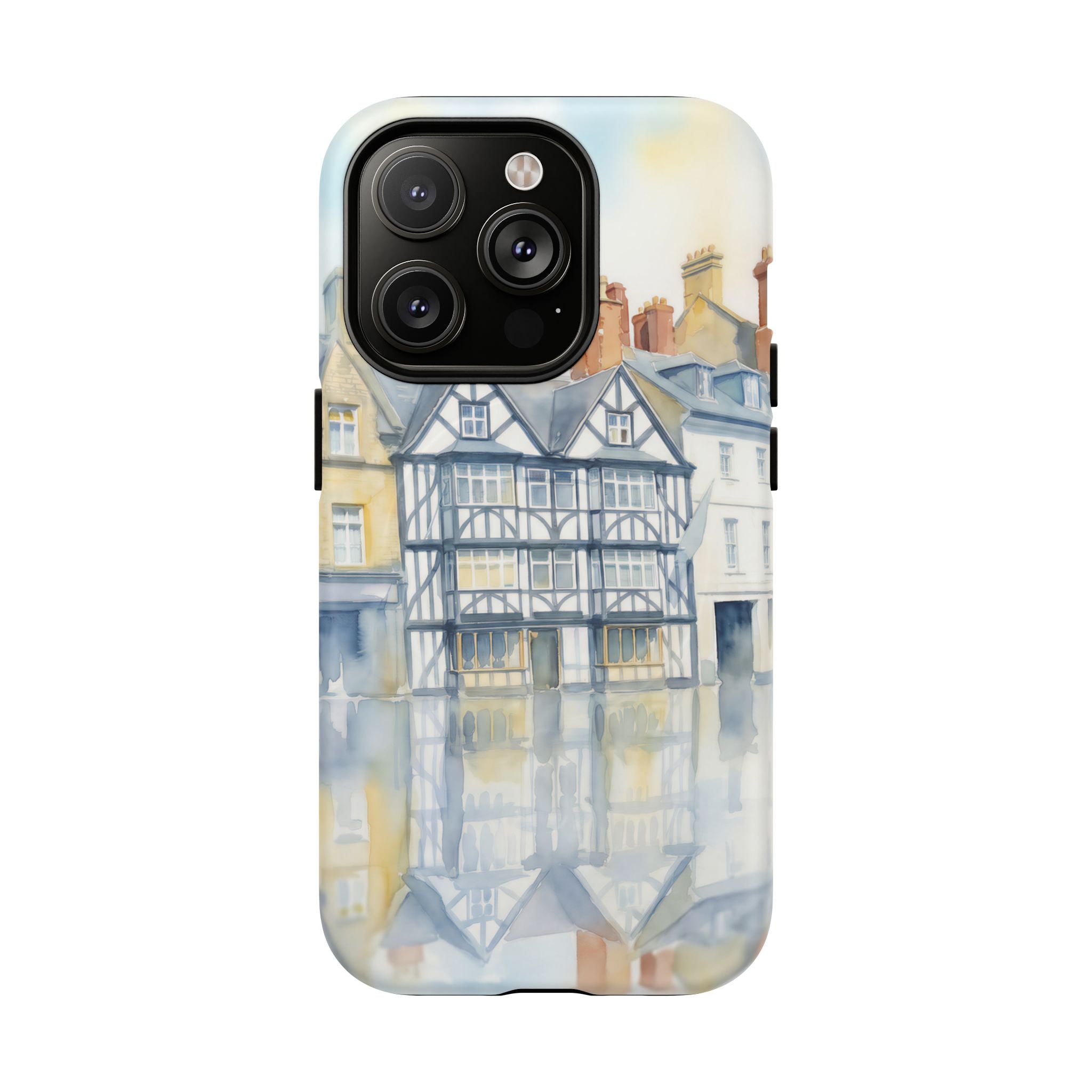 English Tudor Building Aesthetic MagSafe iPhone Case