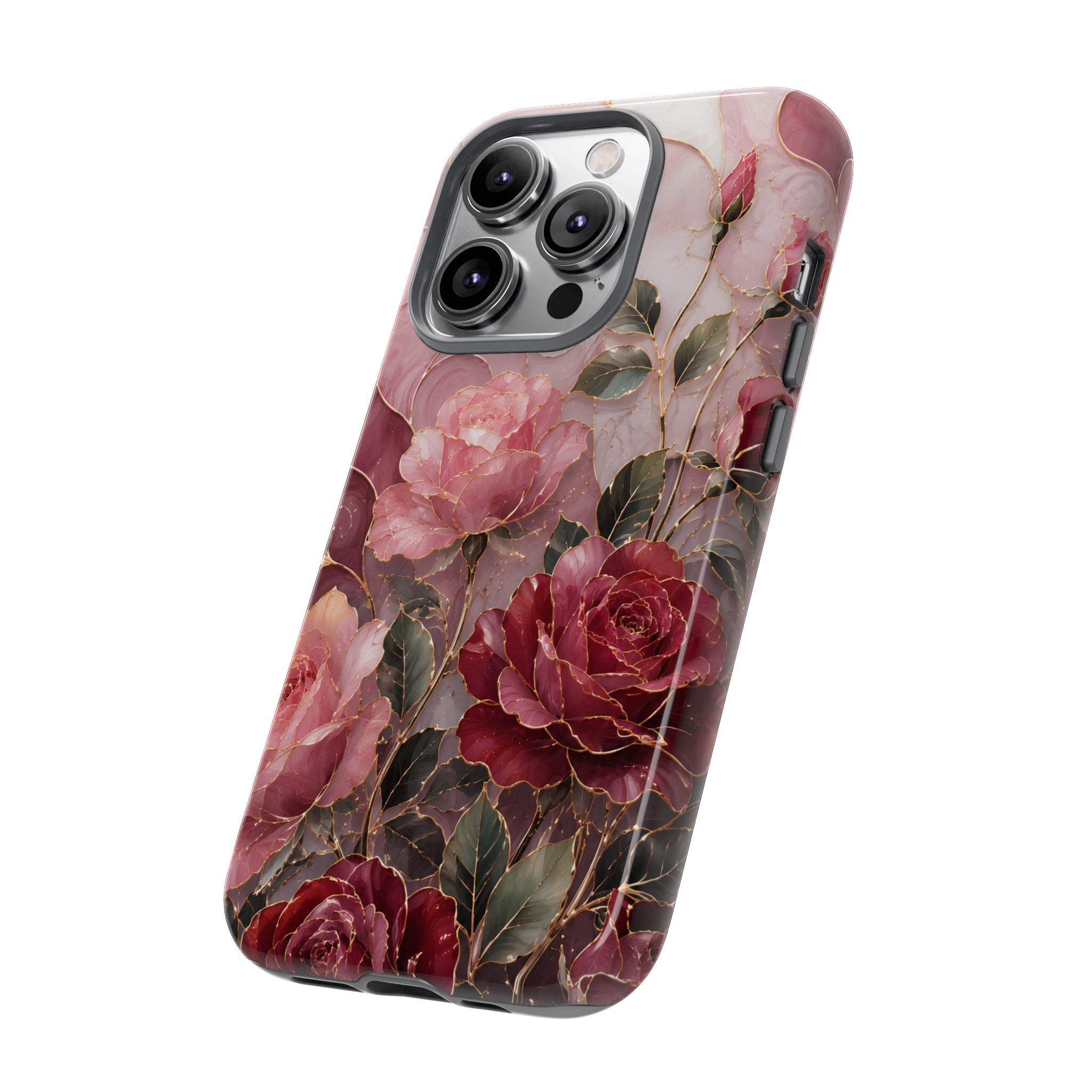Vintage Rose iPhone Case | Floral Bouquet Art Cover