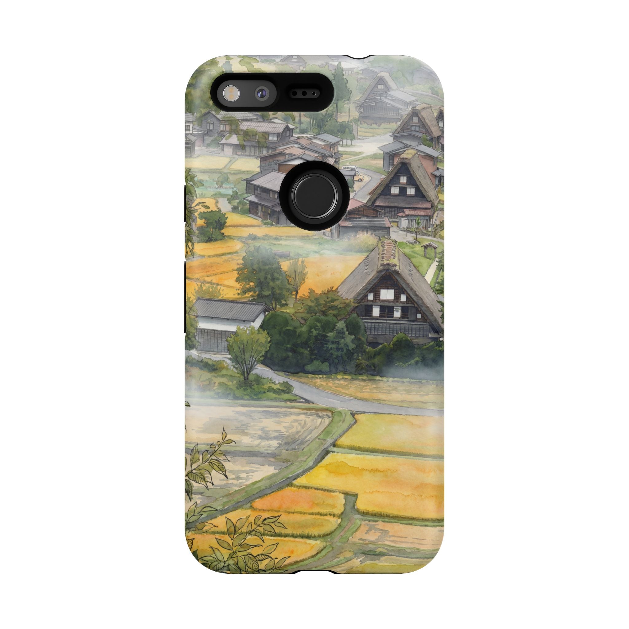 Shirakawa Whisper | Japan Watercolour  Google Pixel Phone Case