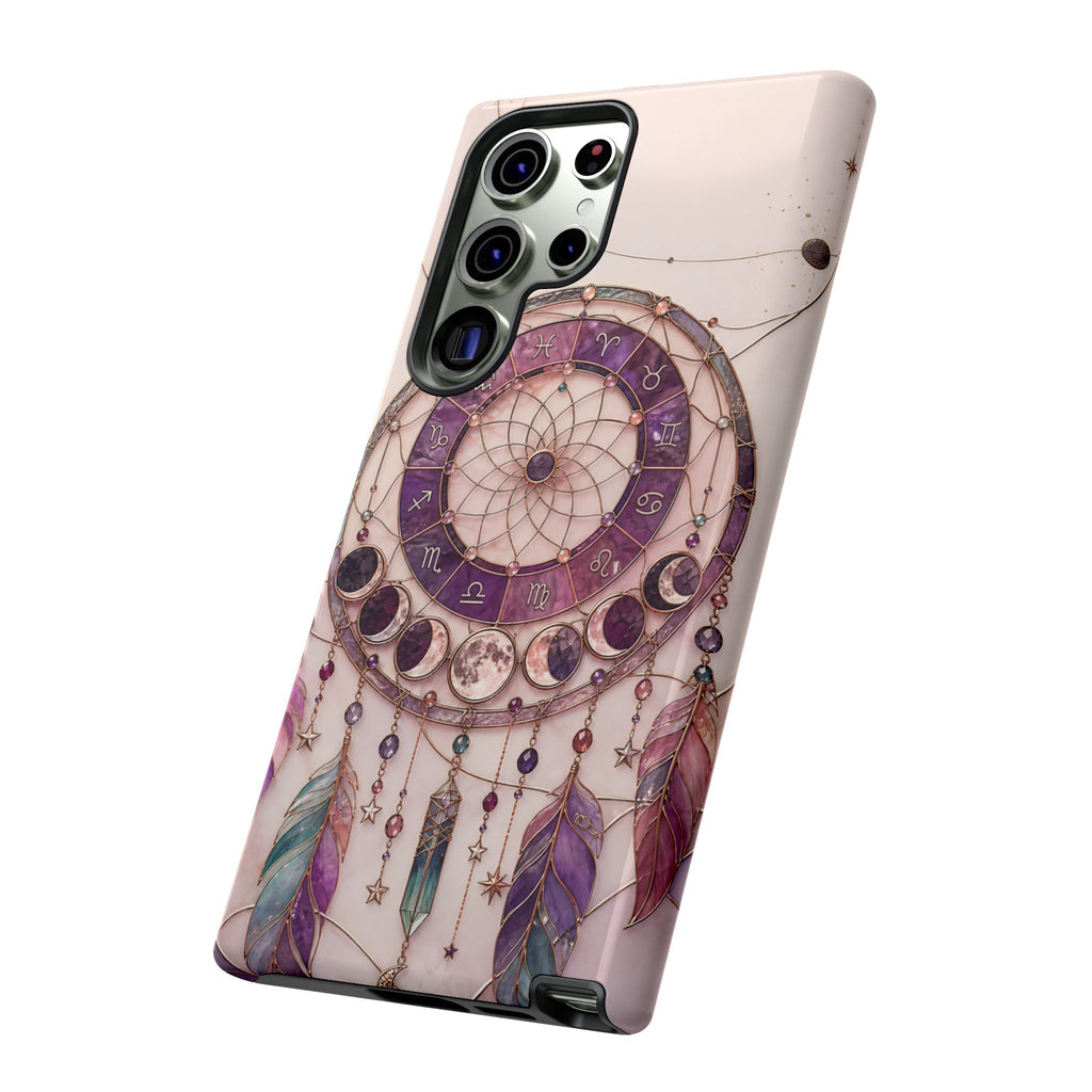 Dreamcatcher Samsung Galaxy Phone Case | Boho Moon Phase Phone Case