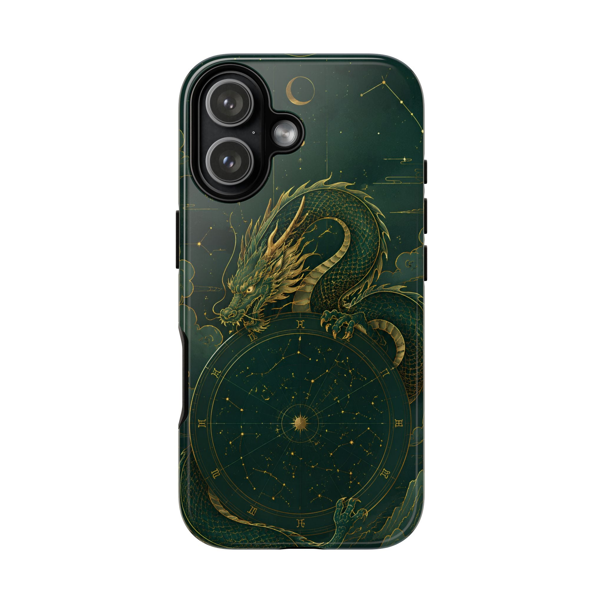 Celestial Dragon iPhone Case | Stained Glass Dragon iPhone Case