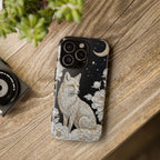 Mystic Fox Moon iPhone Case | Celestial Floral iPhone Cover
