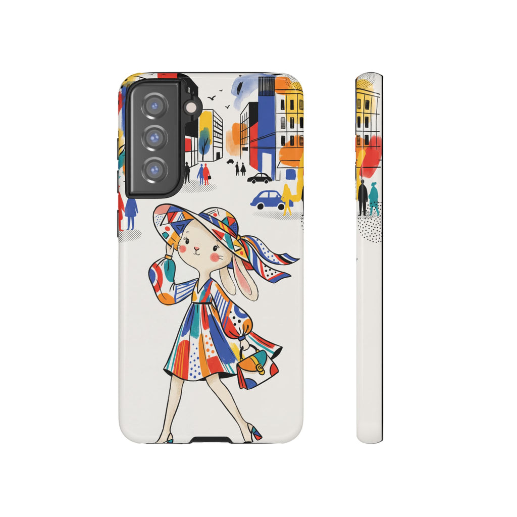 Chic Bunny City Samsung Galaxy Phone Case