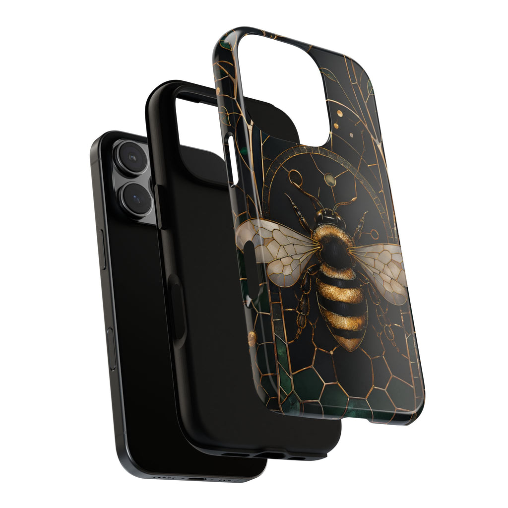 Golden Bee iPhone Case | Vintage Bee Art Cover