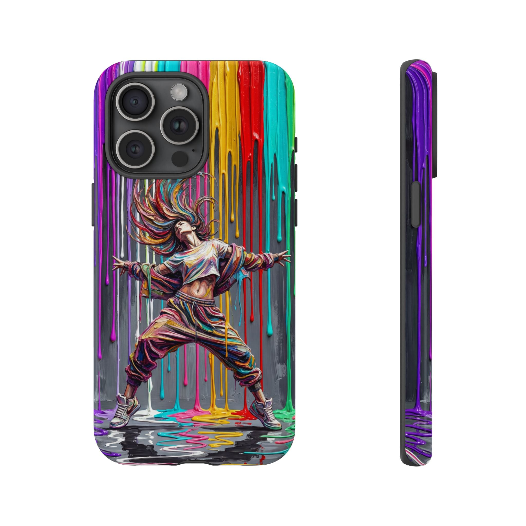 iPhone Case | Colorful Street Dance Drip Design