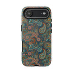 Batik Vibrant Paisley Protective Tough iPhone Case