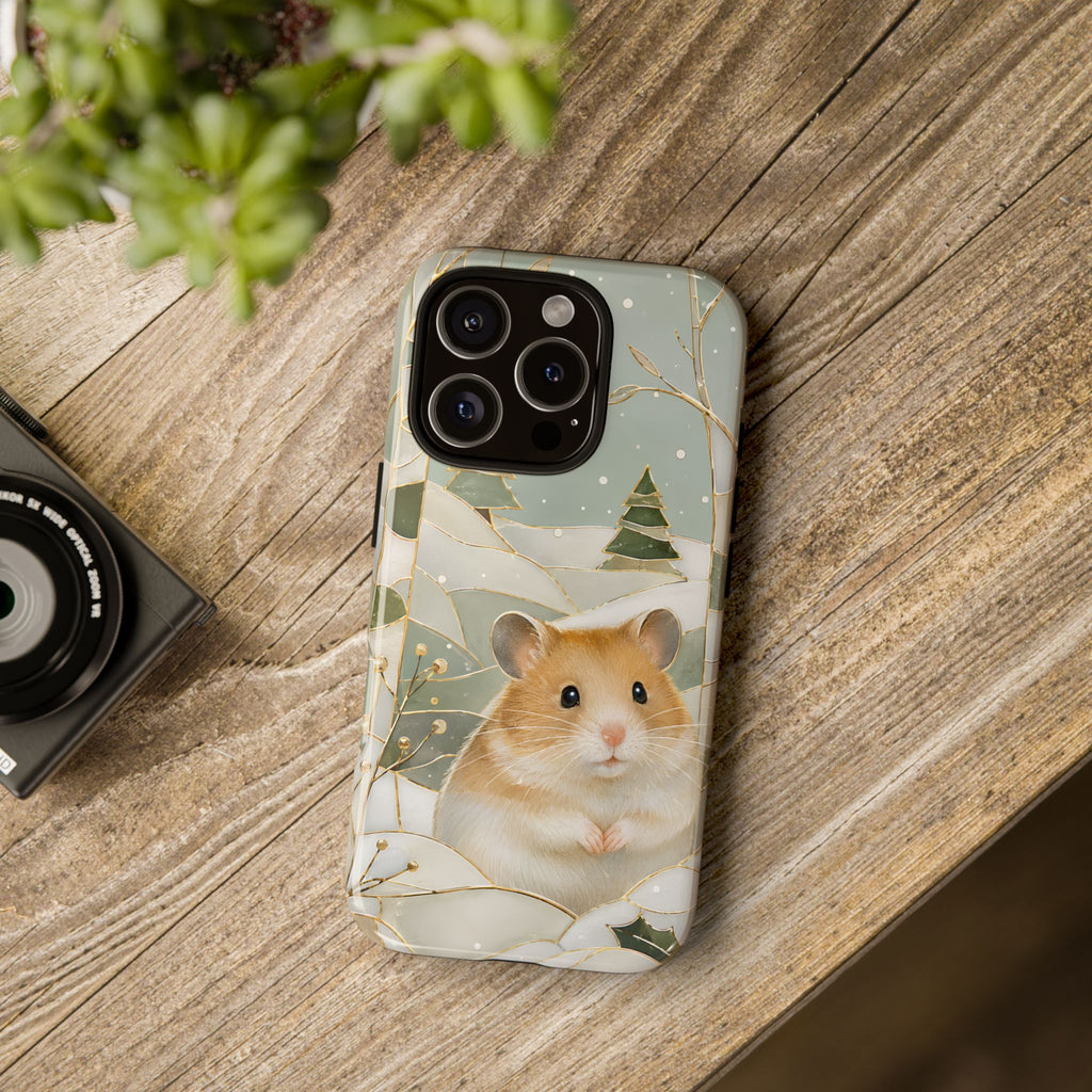 Hamster iPhone Case | Winter Hamster iPhone Case