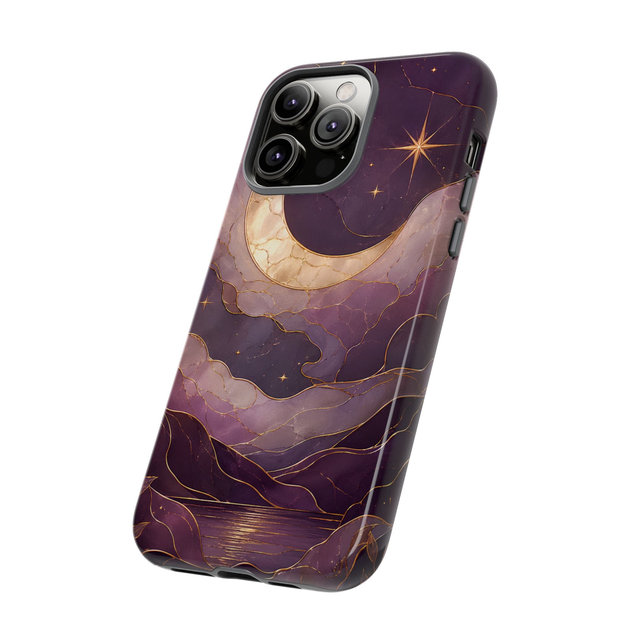 Moon iPhone Case | Celestial Night Sky iPhone Case