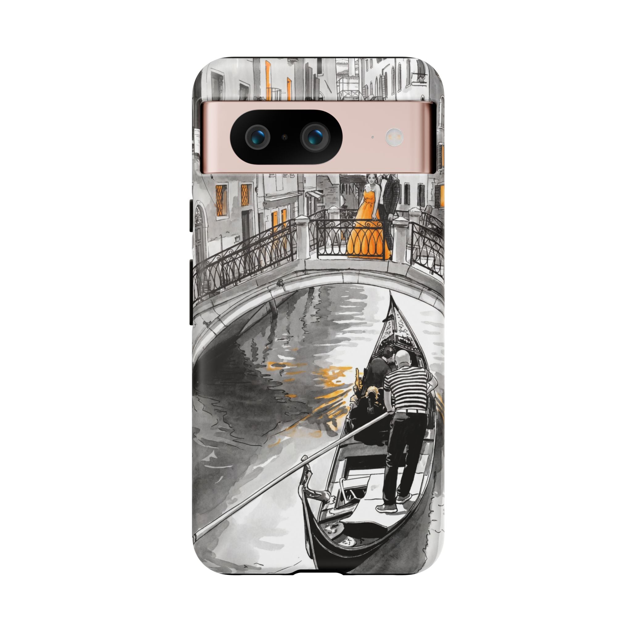 Venice Gondola Google Pixel Case | Romantic Canal Scene Protective Case