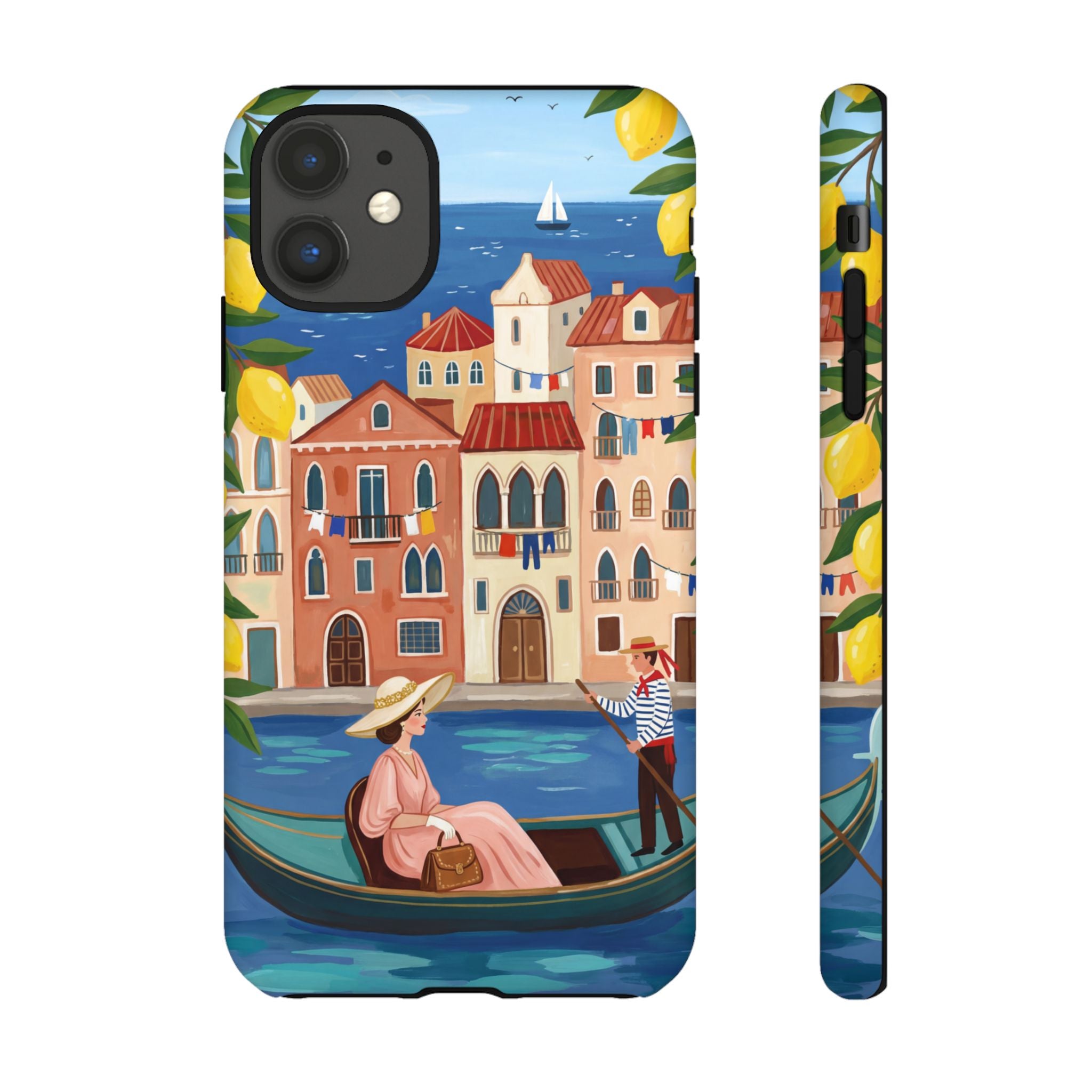 Venetian Gondola iPhone Case | Lemon Coast Waterfront Travel