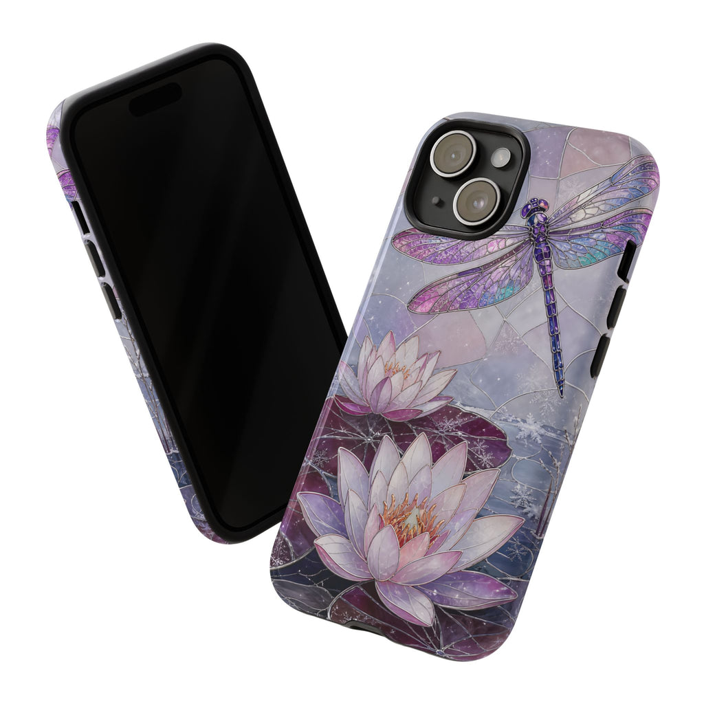 Dragonfly iPhone Case | Lotus Flower iPhone Case