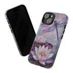 Dragonfly iPhone Case | Lotus Flower iPhone Case
