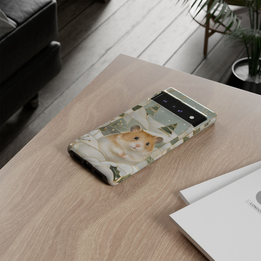 Hamster Google Pixel Phone Case | Winter Hamster Phone Case