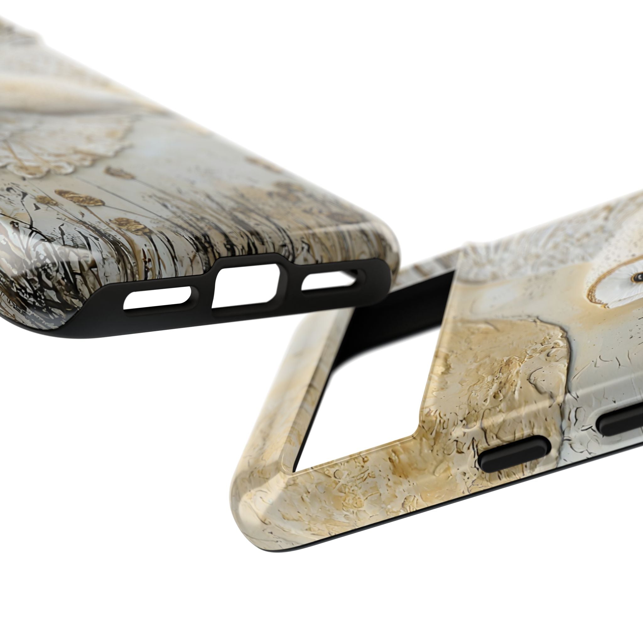 Barn Owl Google Pixel Case — Elegant Flying Owl Wildlife