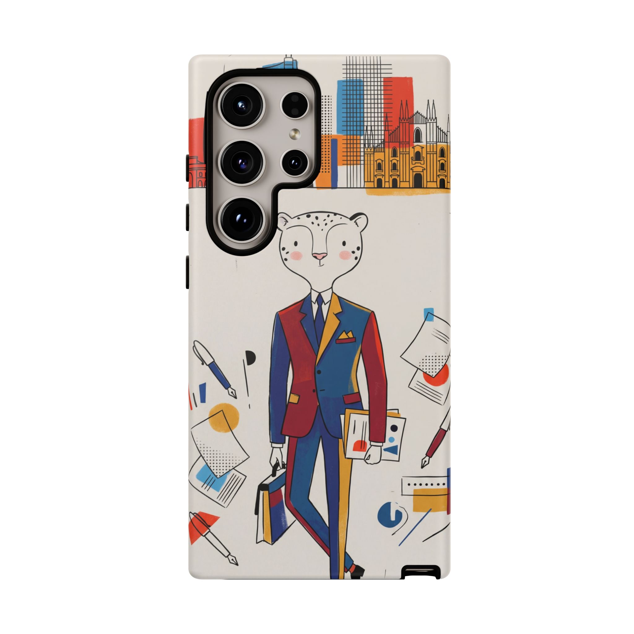 Leopard Executive Samsung Galaxy Phone Case