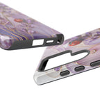Lavender Ladybug Samsung Galaxy Phone Case | Floral iPhone Case