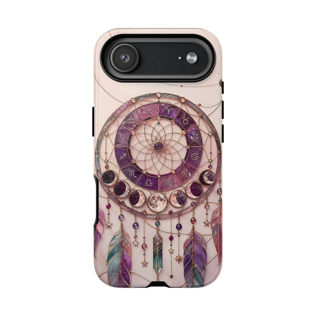 Dreamcatcher iPhone Case | Boho Moon Phase iPhone Case