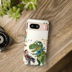 Dinosaur Dentist Tough Google Pixel Phone Case | Cute Pediatric Dental Cover