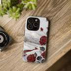 Winter Rose iPhone Case | Red Floral iPhone Case