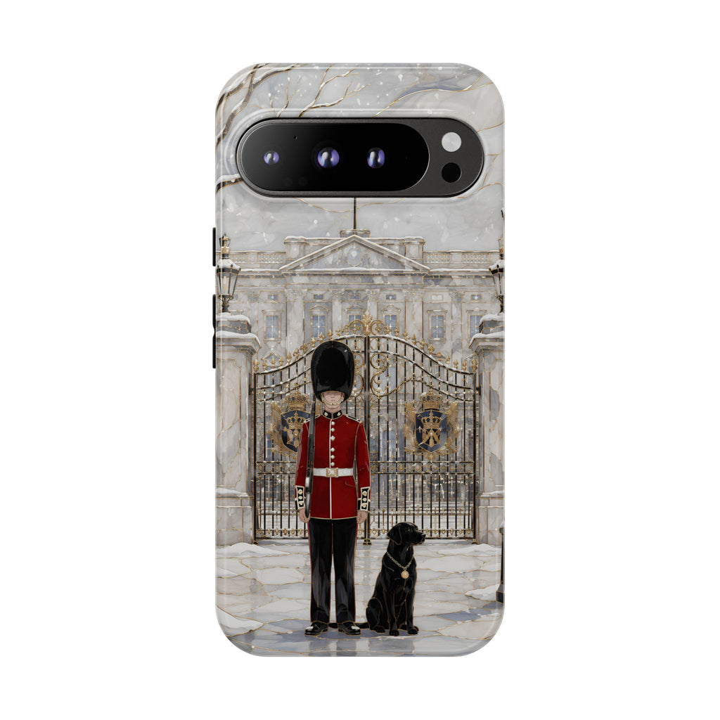 London Guard Google Pixel Phone Case | Winter Palace Scene iPhone Case