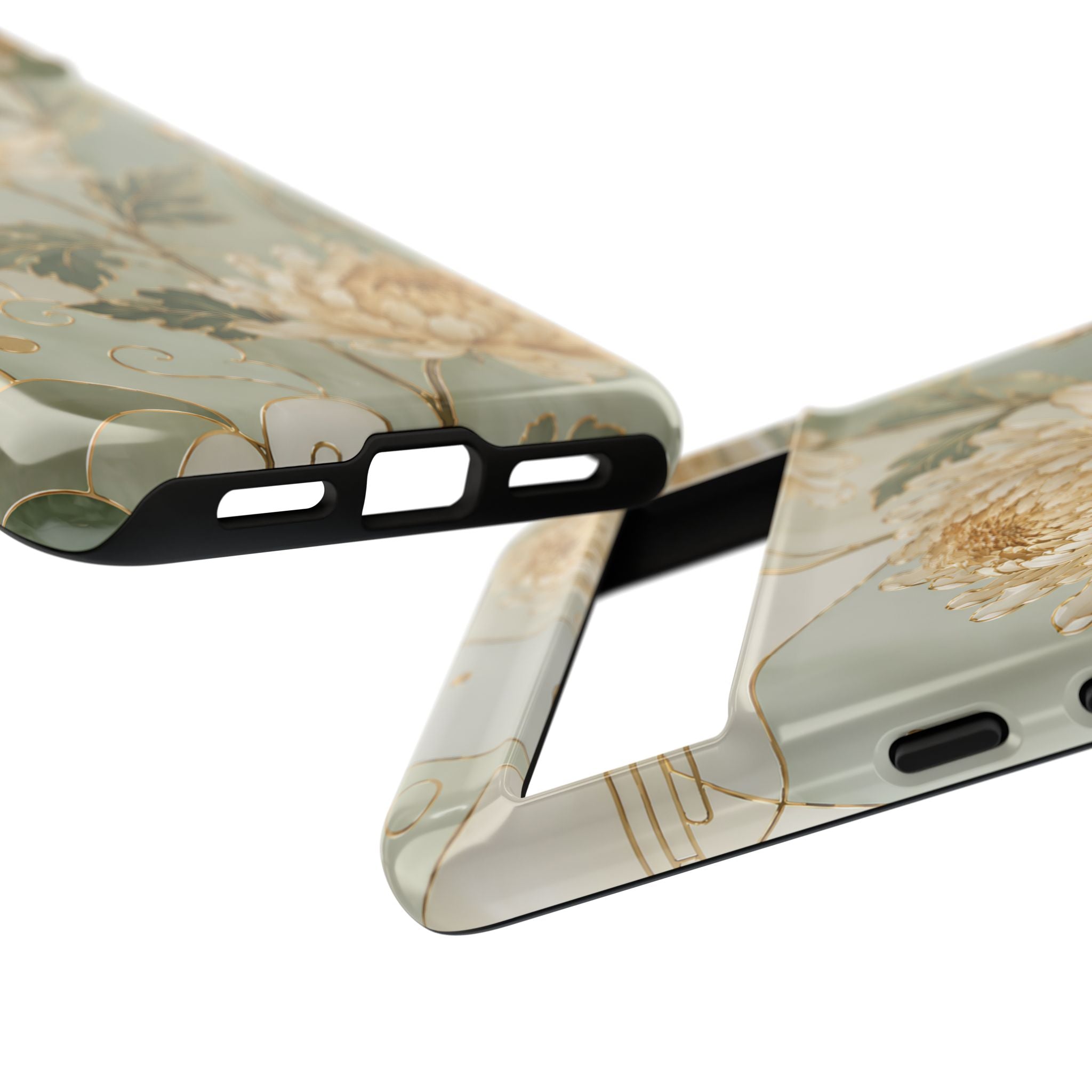 Chrysanthemum Google Pixel Phone Case | Vintage Floral Phone Case