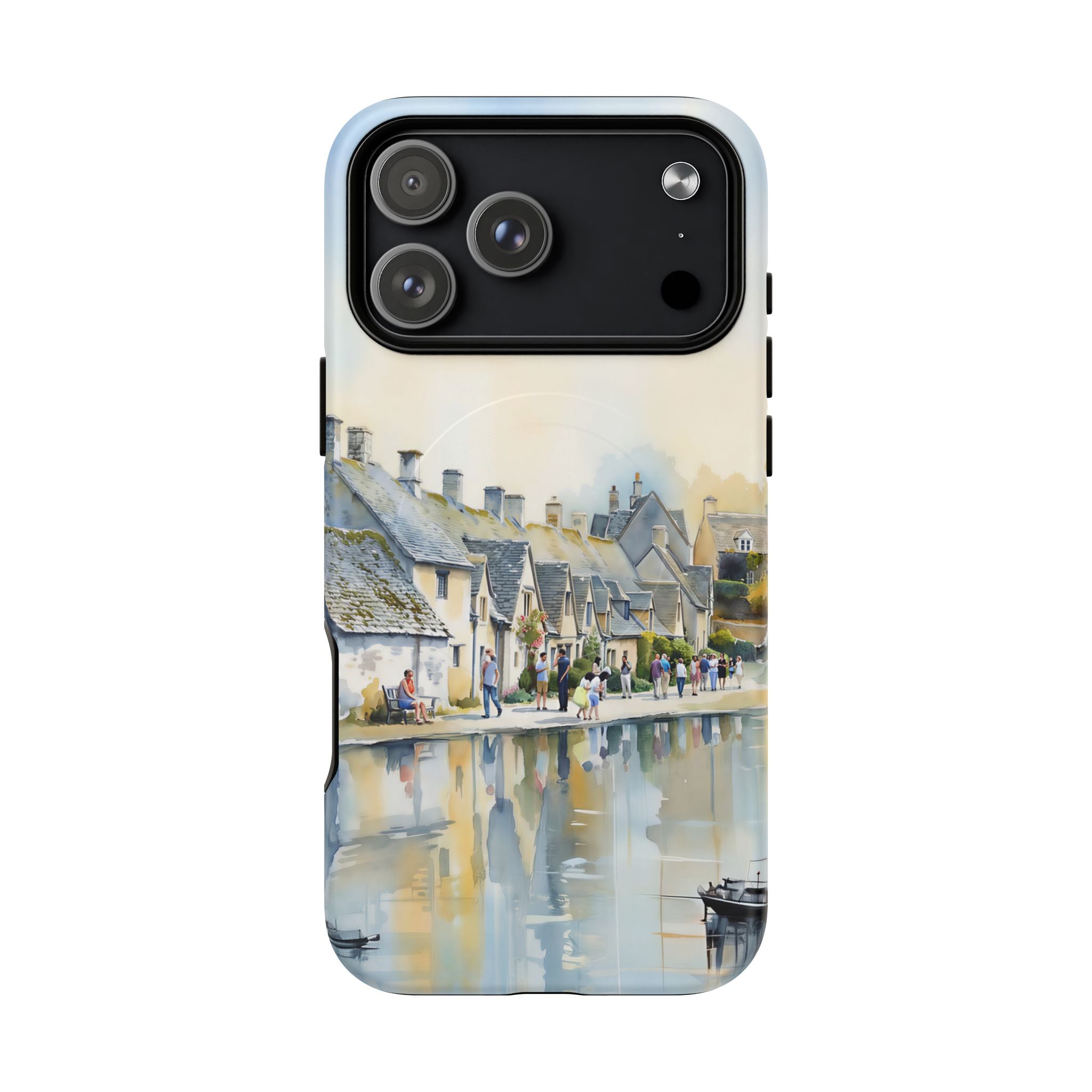 The Cotswolds Cottage MagSafe iPhone Case | Timeless England Travel Case