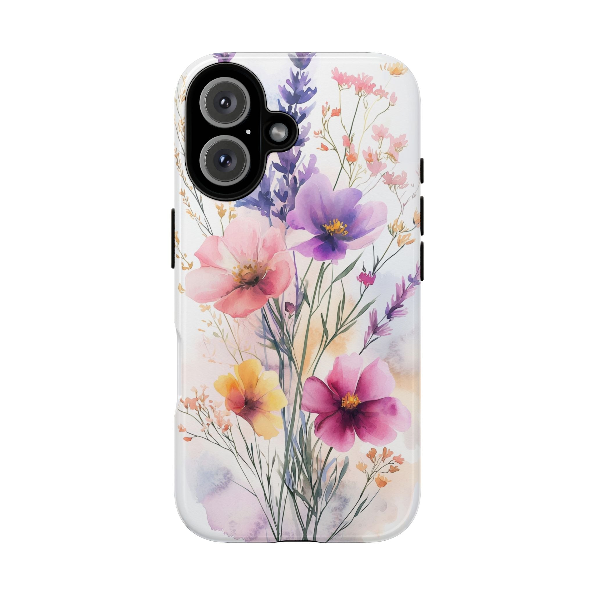 Floral Watercolour iPhone Case | Pastel Bouquet
