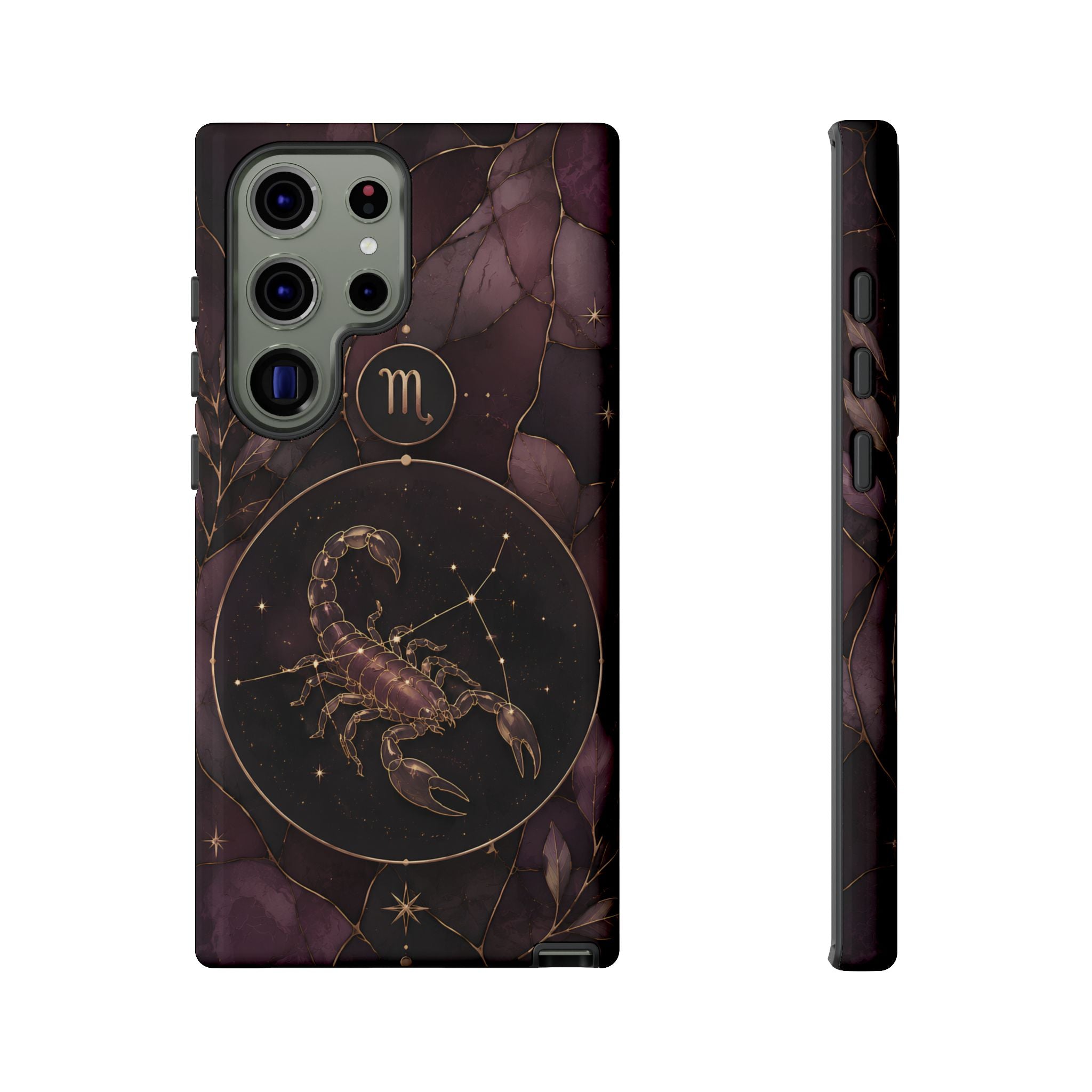 Scorpio Zodiac Samsung Galaxy Phone Case | Scorpio Constellation Protective Case