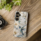 Hummingbird Magnolia Samsung Galaxy Phone Case | Floral Bird iPhone Case
