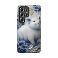 Asian Zodiac Pig Samsung Galaxy Phone Case | Blue & White Porcelain Slim Protective Shockproof Case| Year of the Pig Gift