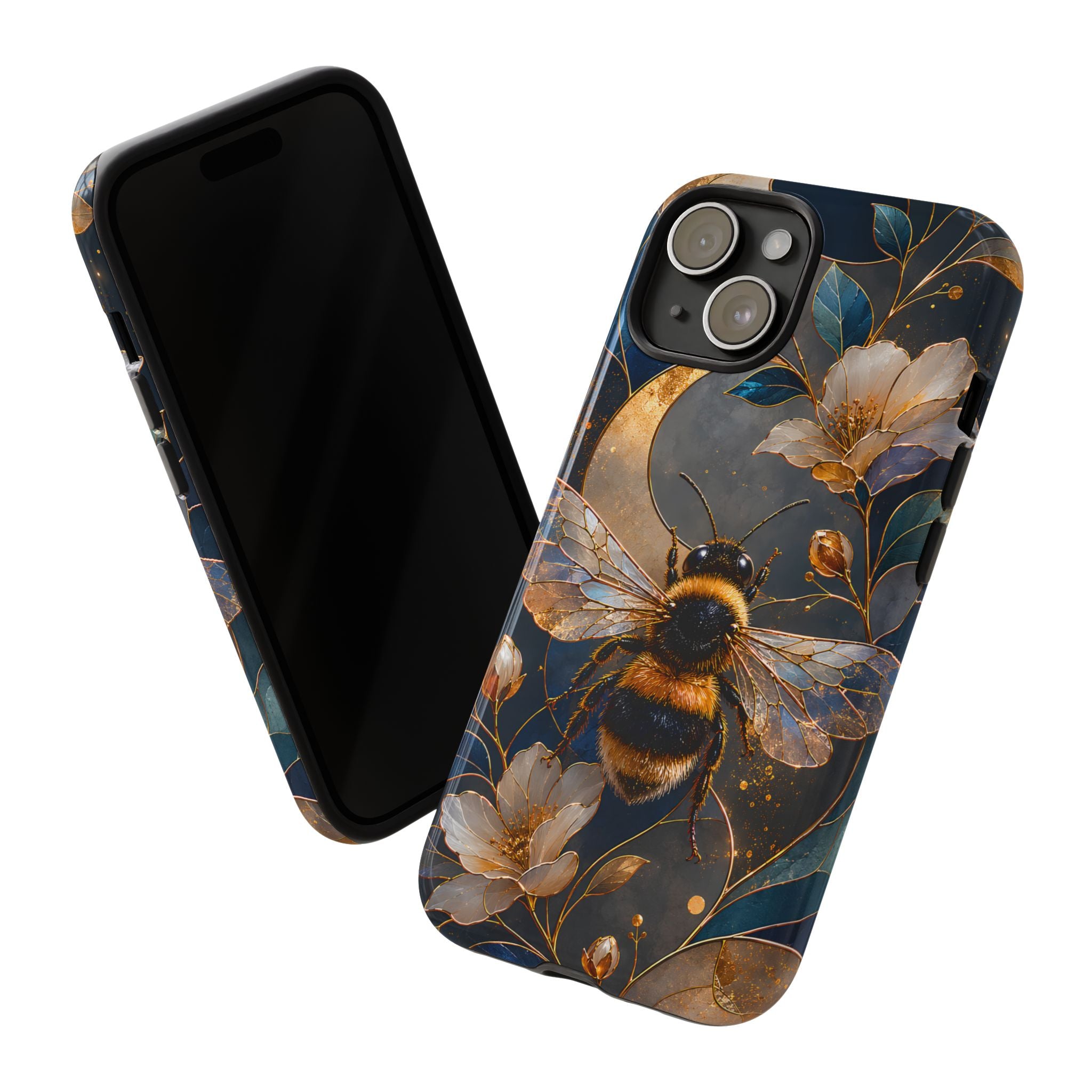 Bumblebee iPhone Case | Moonlit Bee Art Cover