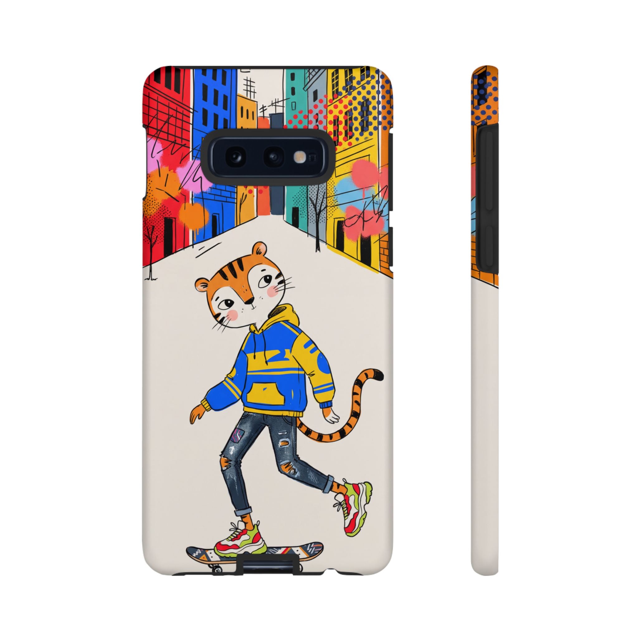 Skater Tiger Samsung Galaxy Phone Case
