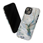 Hummingbird iPhone Case | Winter Bird iPhone Case