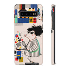 Cute Chef Pig Samsung Galaxy Phone Case | Quirky Cartoon Kitchen Art Tough Case