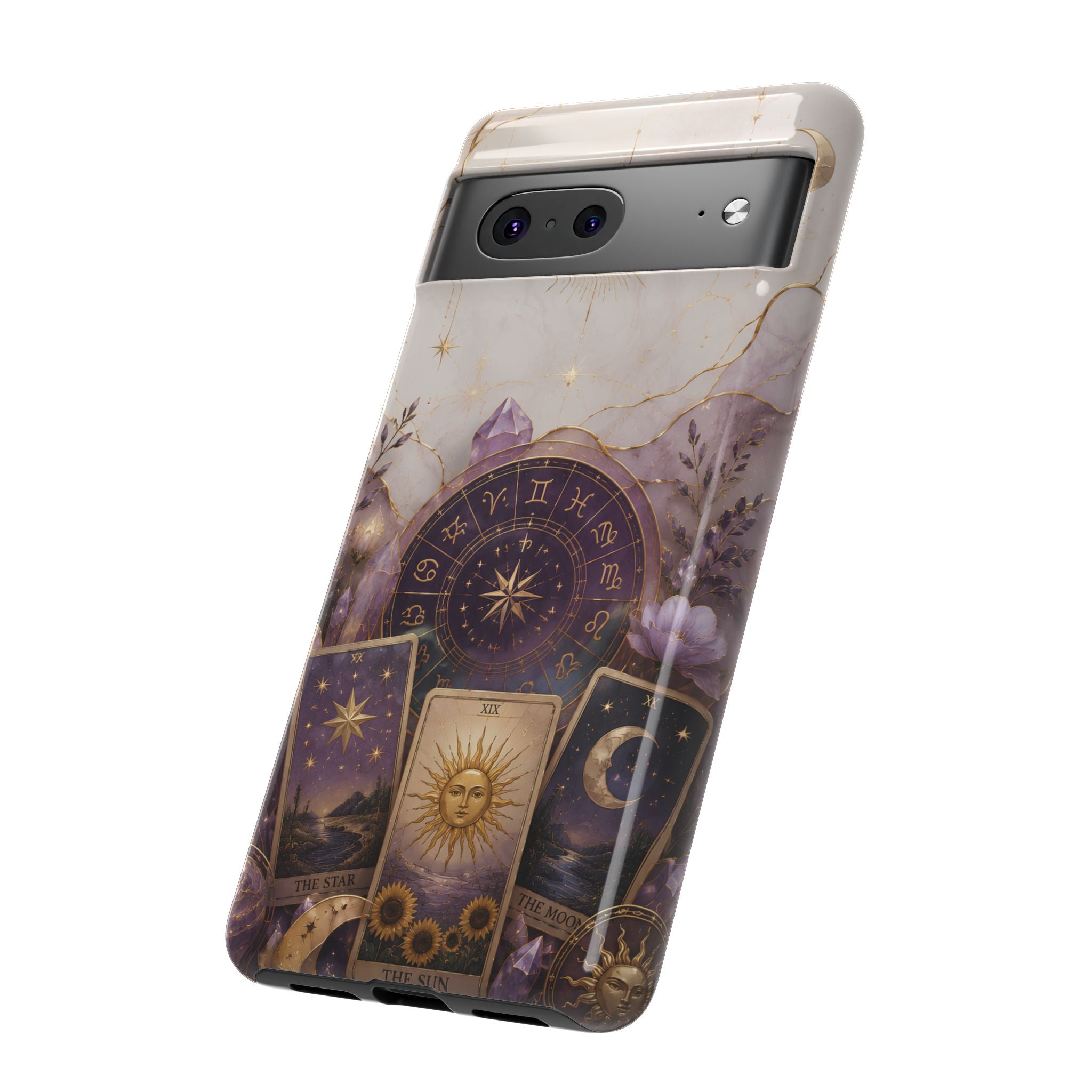 Tarot Google Pixel Phone Case | Celestial Crystal Astrology Phone Case