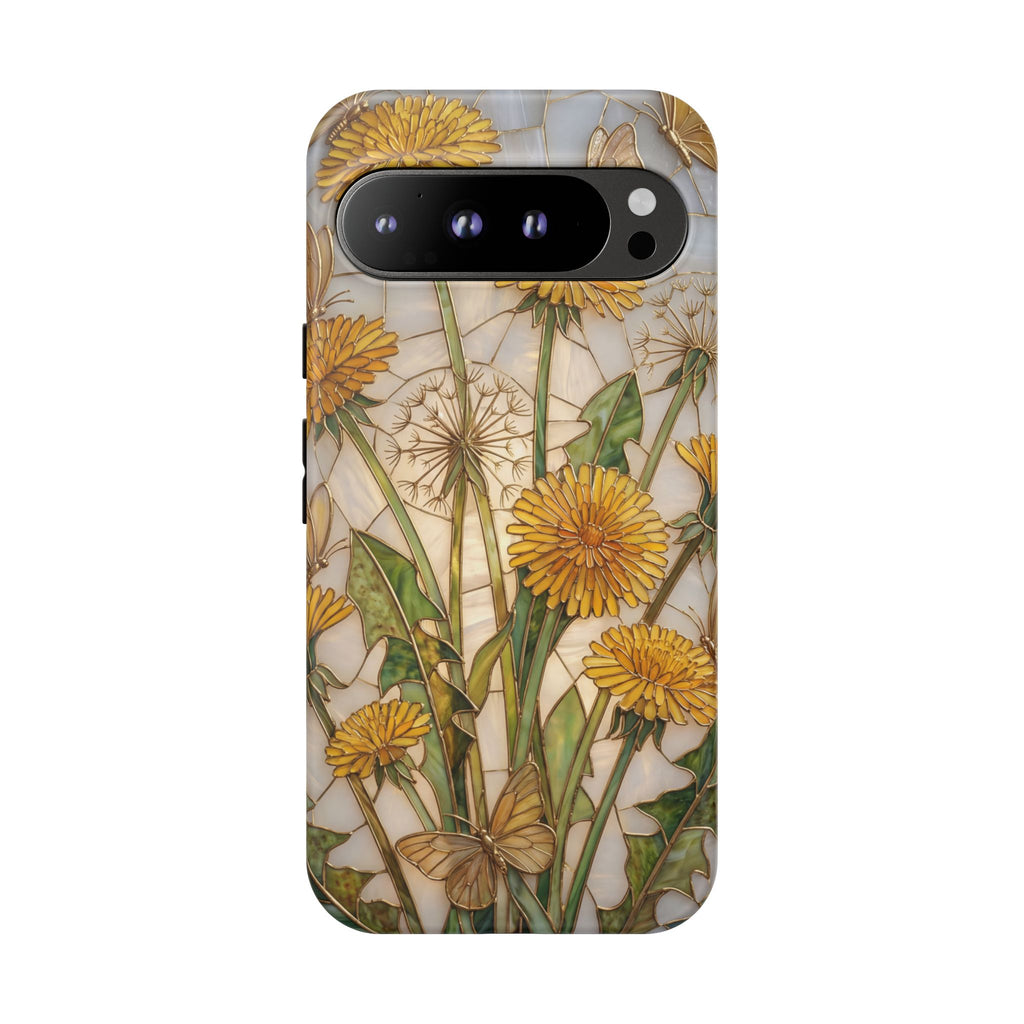 Dandelion Bouquet Tough Google Pixel Case — Floral Botanical Protective Cover
