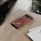 Vintage Floral Tough Google Pixel Phone Case | Boho Paisley Bee Cover