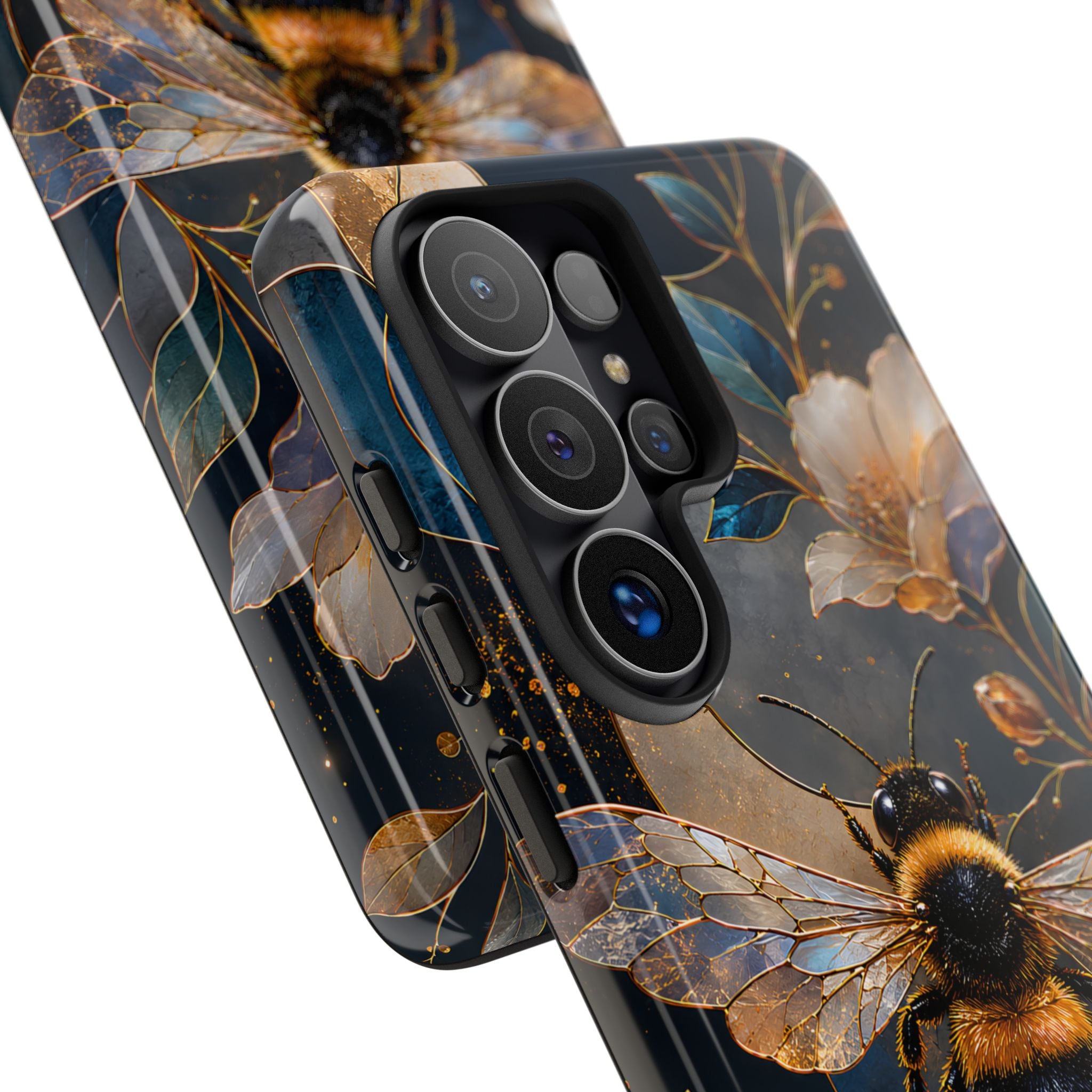 Bumblebee Samsung Galaxy Phone Case | Moonlit Bee Art Cover