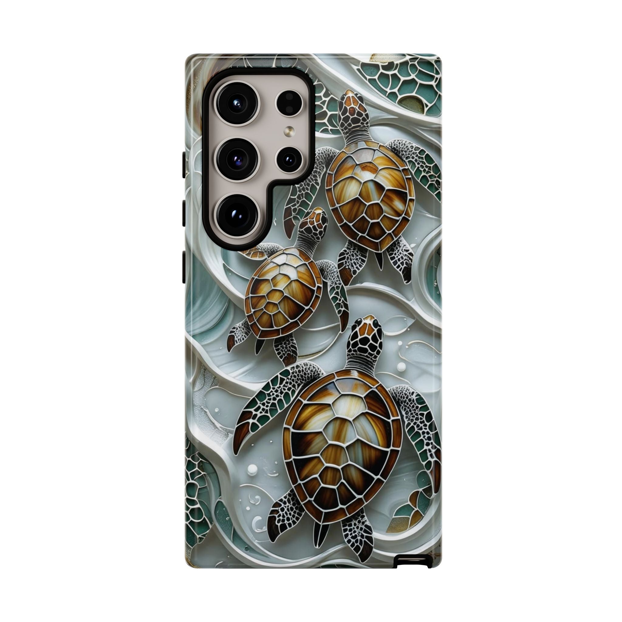 Sea Turtle Samsung Galaxy Case — Ocean Waves Protective Cover