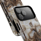 Ballet Dancer Tough MagSafe iPhone Case — Elegant Swirl Art Protective Cover