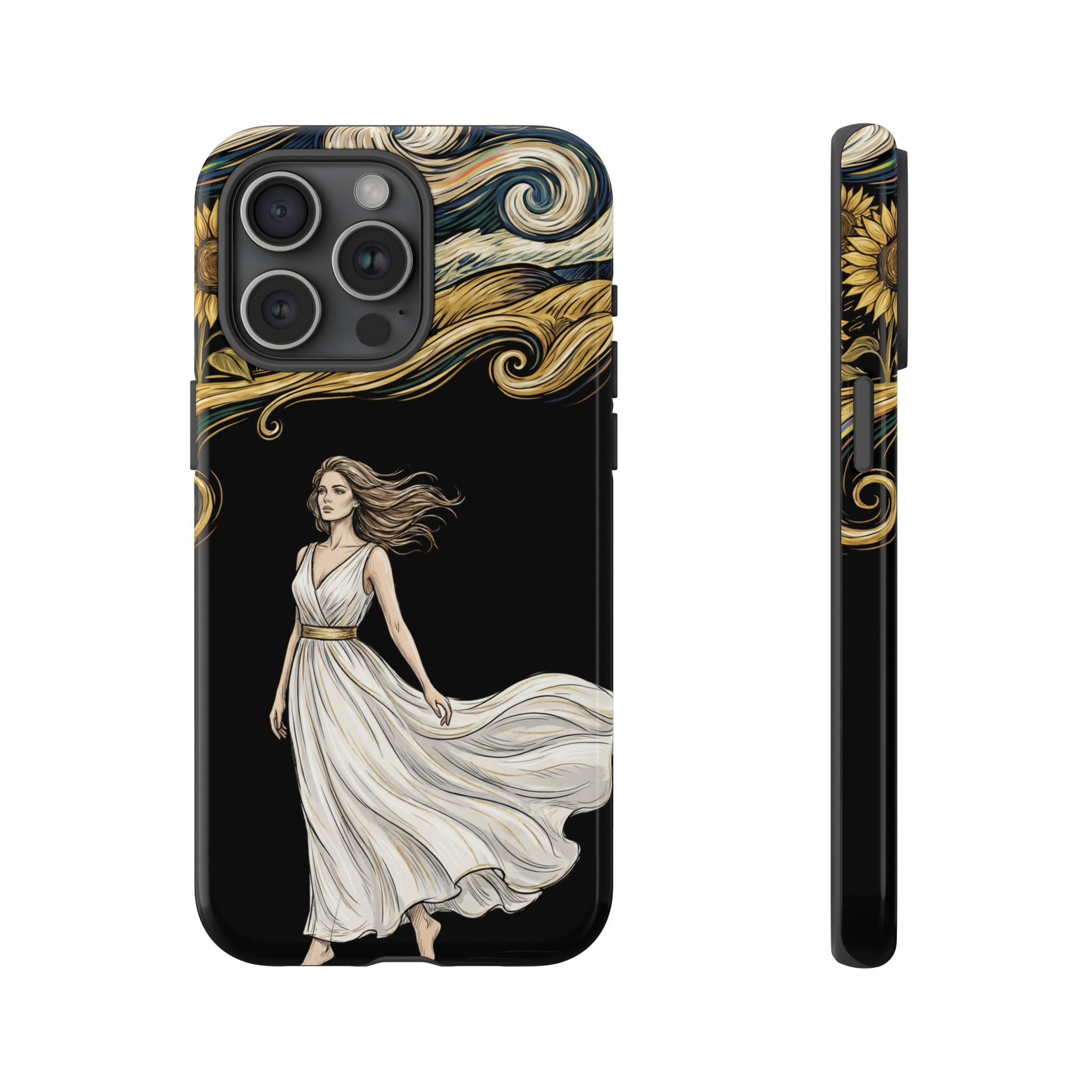 Grecian Muse iPhone Case | Artistic Goddess Protective Case