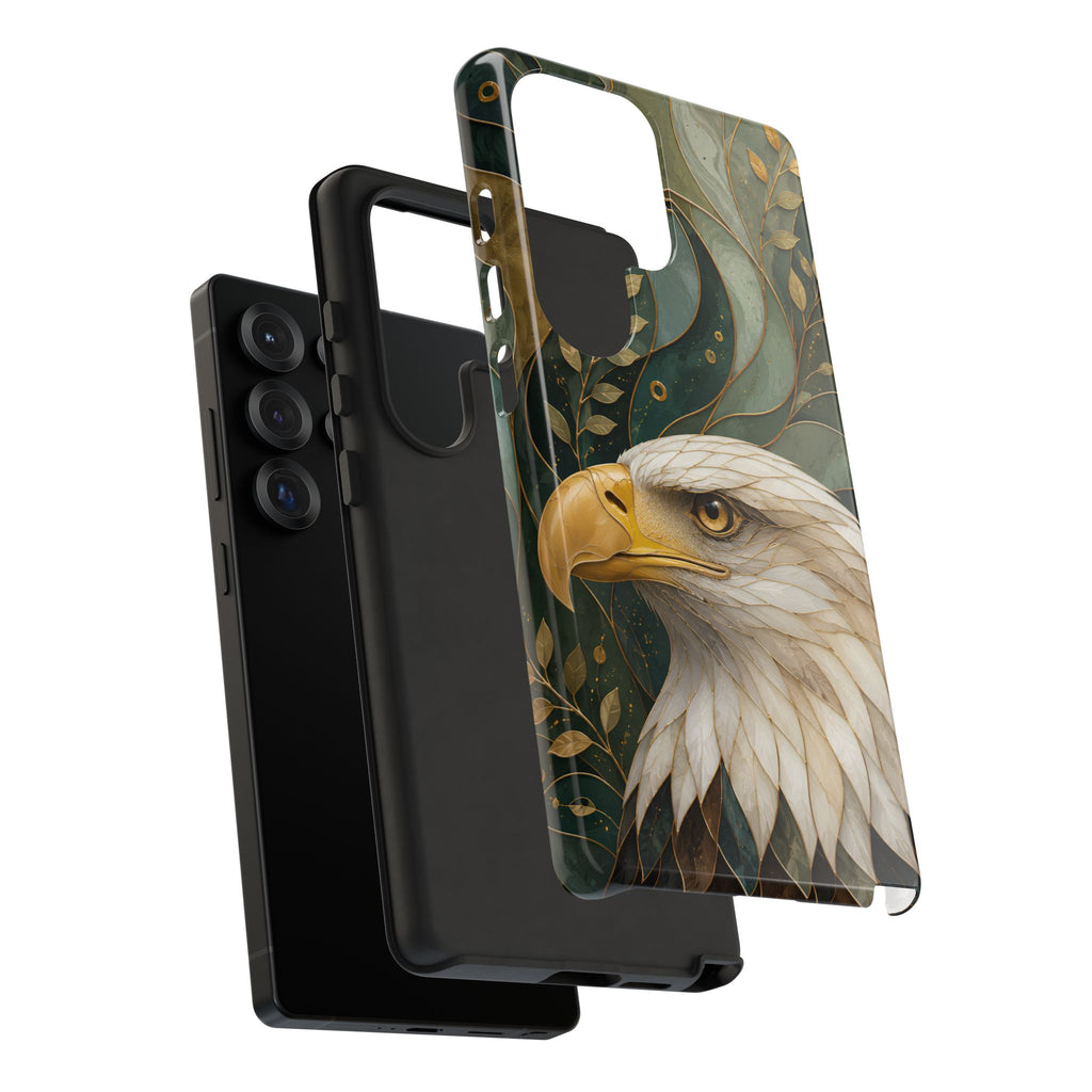 Bald Eagle Samsung Galaxy Phone Case | Patriotic Wildlife Art Cover